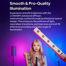 Godox LC1000R Handheld RGB Light Stick 100W LED Video Light Wand 2500K-8500 WIHW