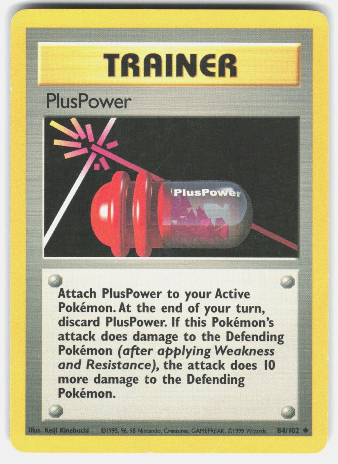 POKEMON PLUSPOWER 84 BASE SET UNLIMITED HP