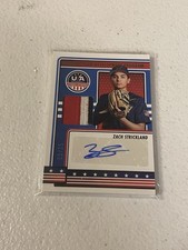 Zach Strickland Autographed Stars & Stripes Jersey Card! /25 Color Patch! Rare
