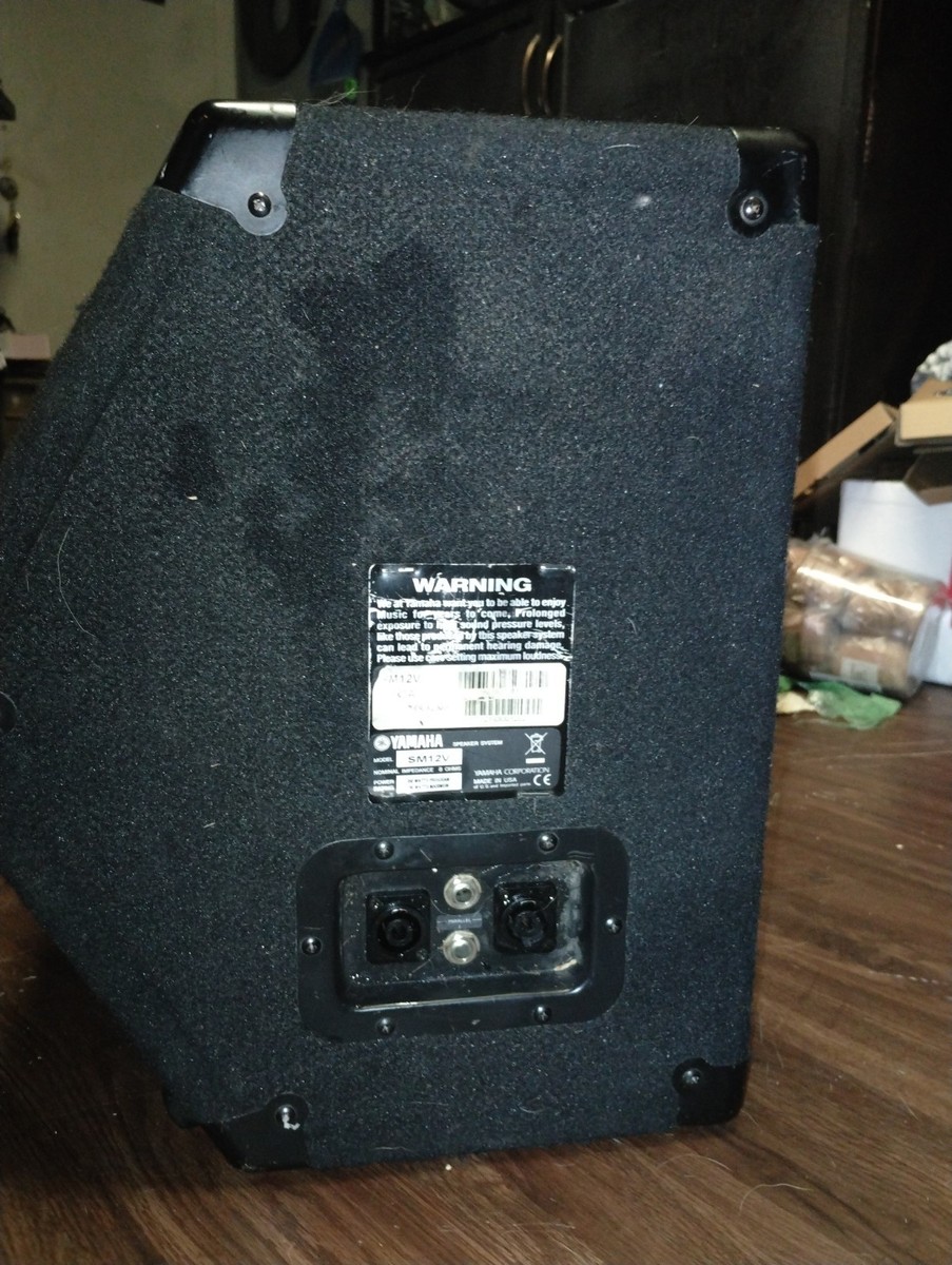 Yamaha SM12V Stage Monitor Speaker 12