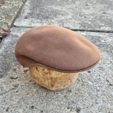 Scala Classico Dorfman Pacific Cabbie Newsboy Gatsby Hat Brown Wool Cap S