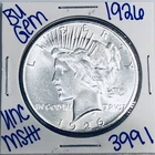 1926 BU UNCIRCULATED SILVER PEACE DOLLAR AUTHENTIC U.S. MINT FREE SHIPPING 3991