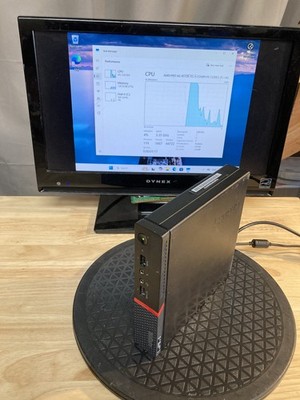 Lenovo ThinkCentre M715Q Tiny | AMD PRO A6-8570E 3Ghz | RAM 8 Go | SSD 240 Go | Carte Vidéo AMD