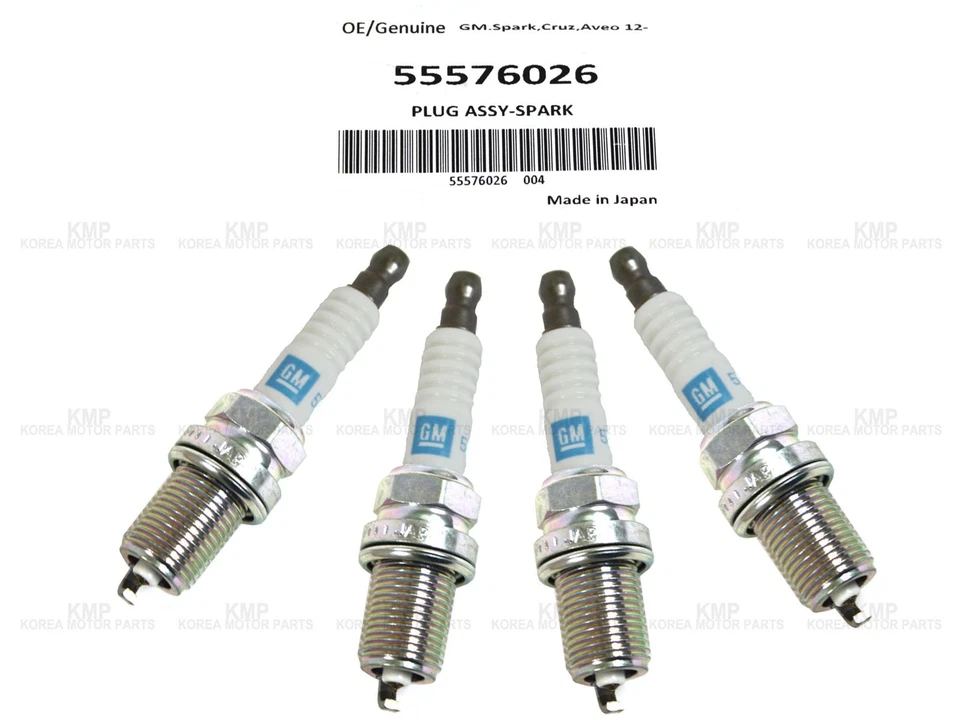 GENUINE⭐ 4x Spark Plugs for Buick Encore Chevy Cruze Sonic Trax 1.4 55576026 - Image 2 of 4