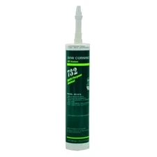 Dowsil 99179209 Silicone Sealant, 10 Oz, Cartridge, Black, Silicone Base, 732