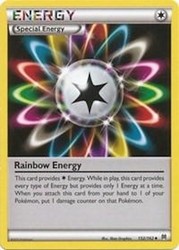 Rainbow Energy 152/162 XY BREAKthrough Uncommon Pokémon TCG