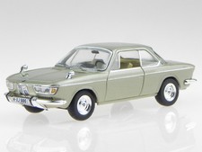 BMW 2000 CS 1966 champagner metallic diecast model car CLC256 IXO 1/43