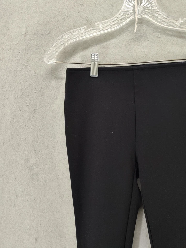 Pantalones DKNY Mujer Extra Pequeños Negros Ajustados Elastizados Tirar al Tobillo Tiro Alto Leggings Foto 2 de 4