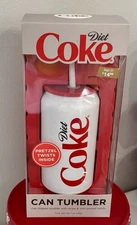 *NEW* Diet Coke Insulated Can Tumbler with Straw