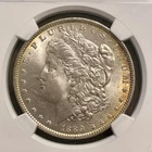 1889 Morgan Silver Dollar NGC MS64 Beautiful Rim Toner