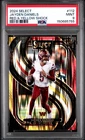 2024 PANINI SELECT RED & YELLOW SHOCK #112 JAYDEN DANIELS ROOKIE RC PSA 9