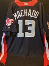 MANNY MACHADO SIGNED 2018 ALL STAR JERSEY AUTHENTIC. MAJESTIC-BALTIMORE ORIOLES