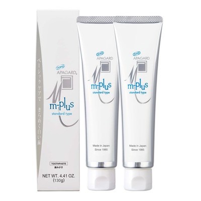 APAGARD  M-Plus Nano-Hydroxyapatite Toothpaste Family Use No Fluoride Mild Mint