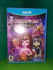 CIB w/ Manual - Monster High: 13 Wishes (Nintendo Wii U, 2013, Little Orbit)