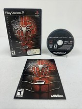 Spider-Man 3 (Sony PlayStation 2, 2007) CIB Complete