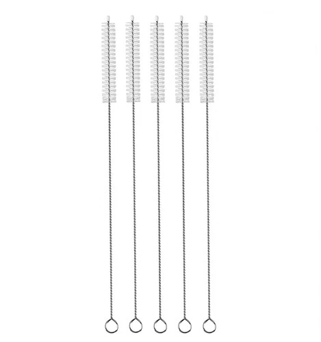5-Piece Straw Cleaner Brush Kit for Stanley - (3-Size) Extra Long Pipe Cleaners,