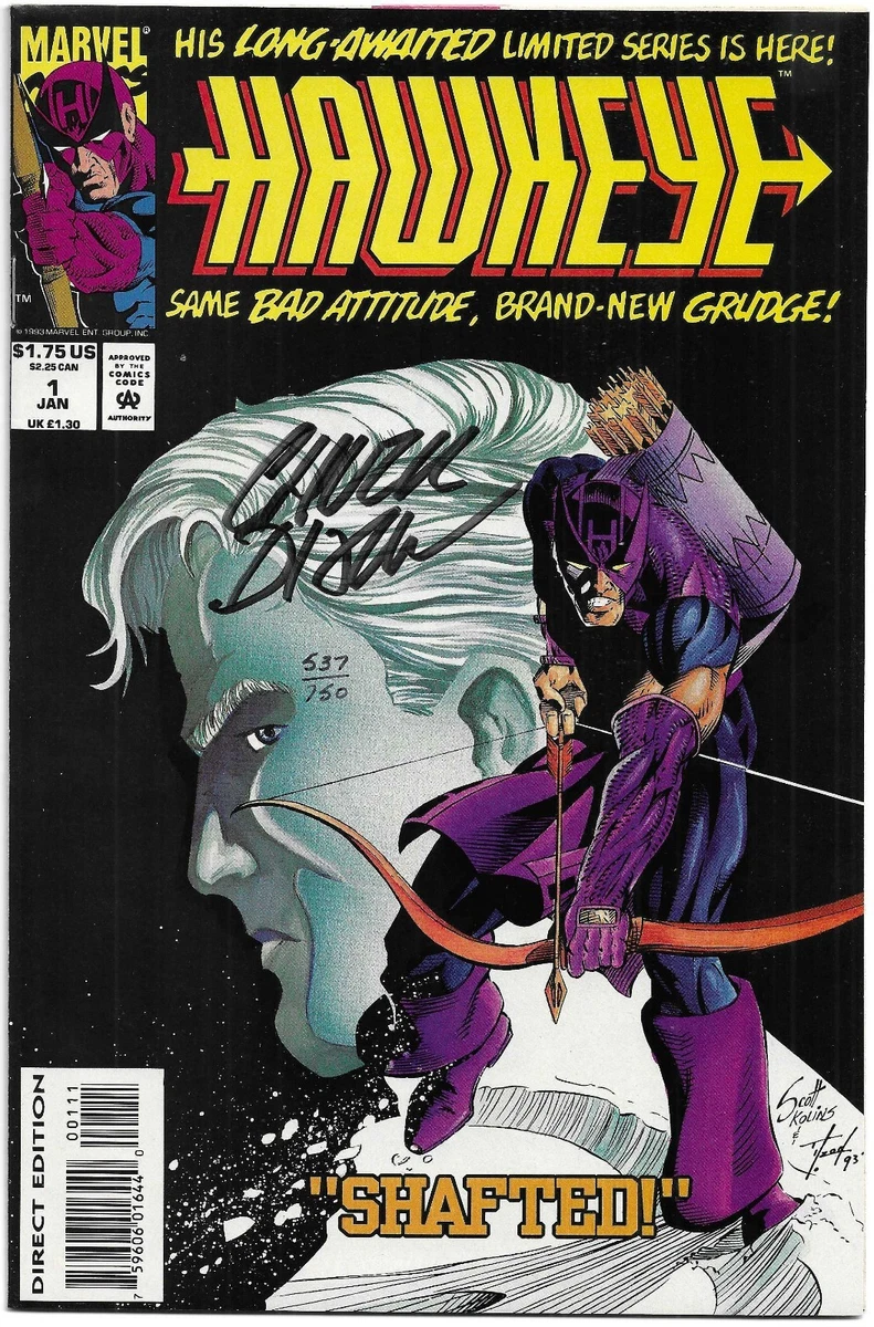 お*ん様 MARVEL HAWKEYE ジェレミー＆ヘイリー サイン入りフォト