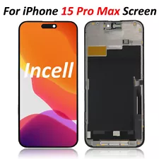 For iPhone 15 Pro Max LCD Display Touch Screen Assembly Replacement Digitizer US