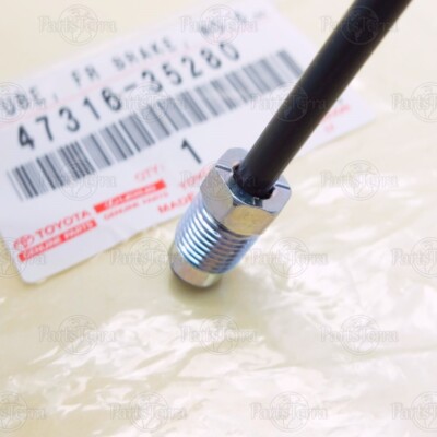 4731635280 New Genuine OEM Toyota Left Front Brake Tube Hose