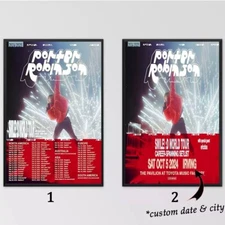 Custom Robinson 2024 2025 DJ Porter Fan Gift Tour Poster US Shipping