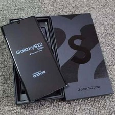 NEW Samsung Galaxy S22 Ultra 5G SM-S908U 128GB 8GB RAM Smartphone Unlocked 108MP 15