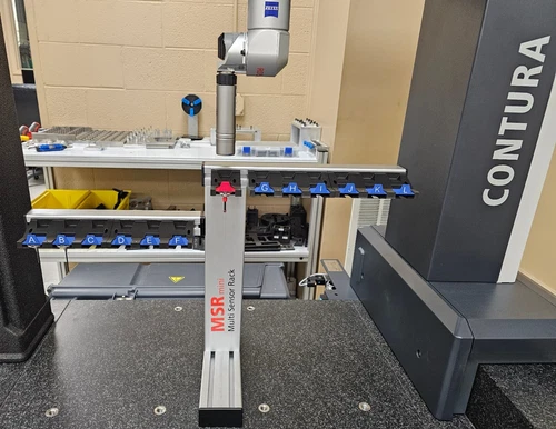 3 Stylus rack for Zeiss CMM VAST XXT TL1, TL2/TL4, TL3 adapter plates.