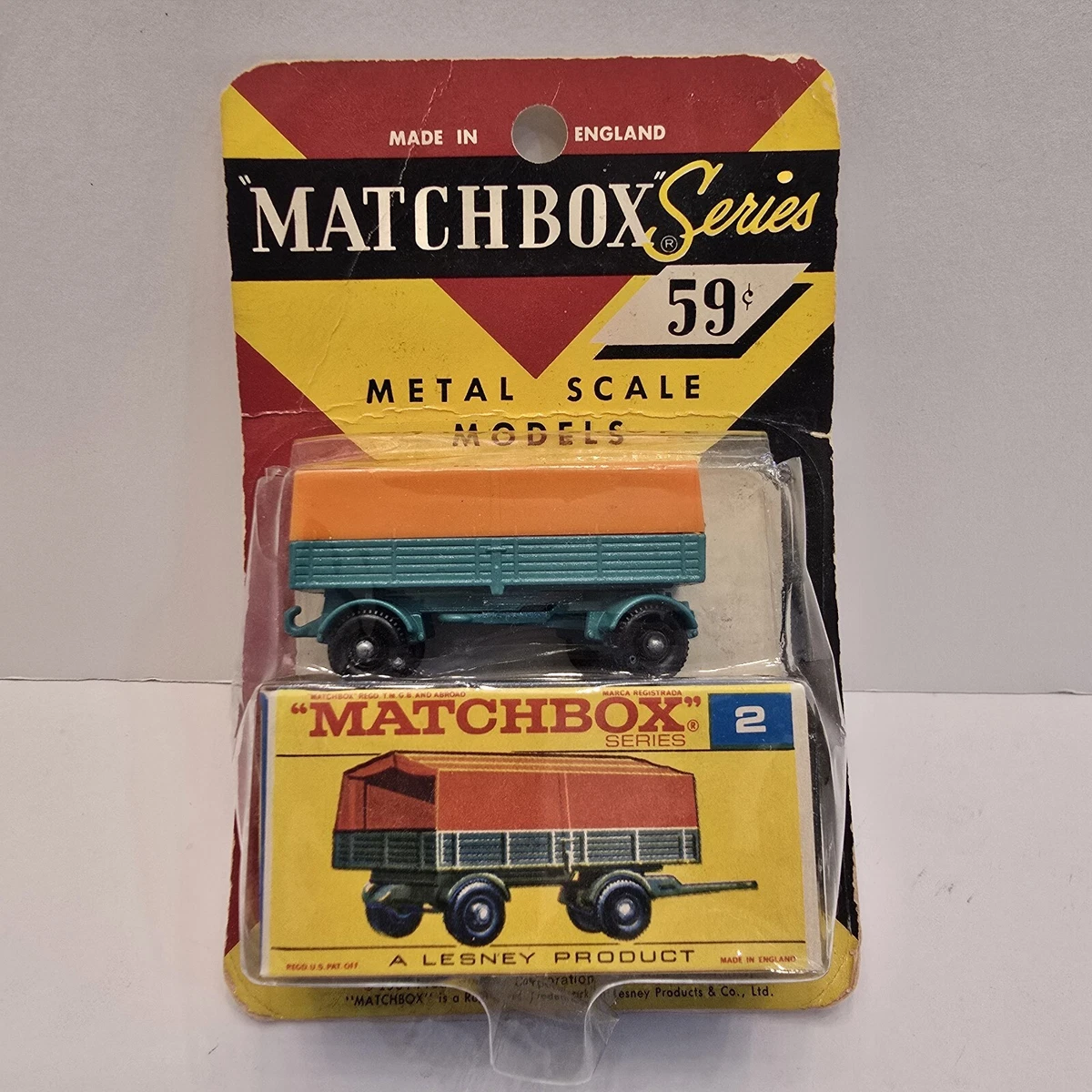 Matchbox Series No.1 Mercedes Truck&Trailer Made in England (Gebraucht) in Muttenz für CHF 12