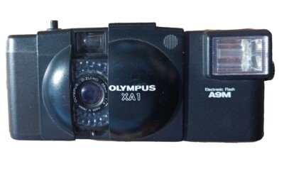 Olympus XA1 35mm Film Camera Point & Shoot with A9M Flash Tested