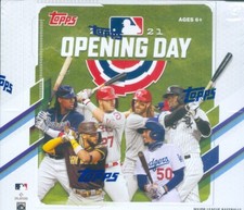 2021 Topps Opening Day Baseball Hobby Box