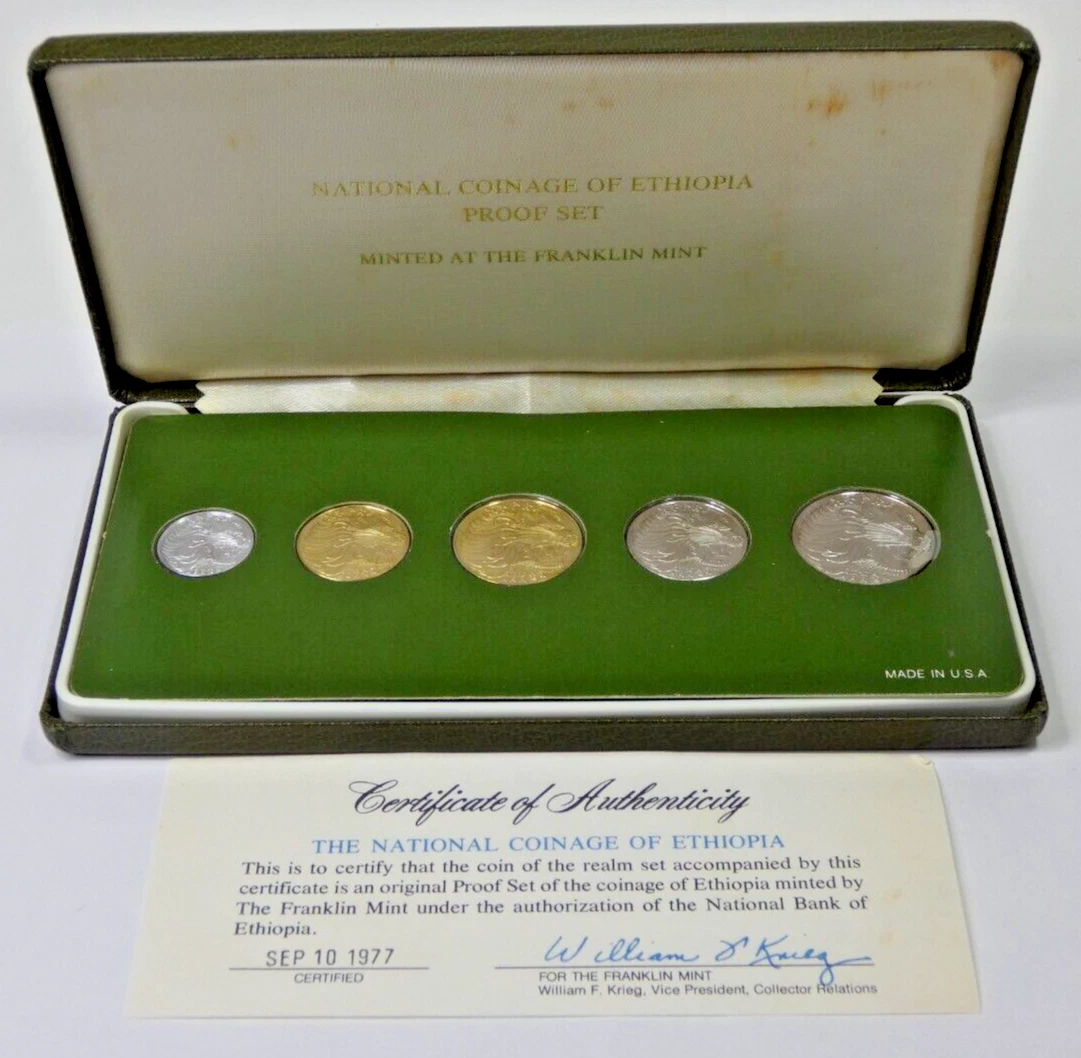 Uncirculated 1977 Ethiopia Coins for sale | eBay