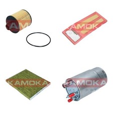 KAMOKA Inspektionspaket Filterset für Fiat Doblo Kasten/Kombi 1.3 D Multijet