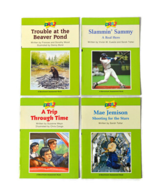 DRA2 Leveled Readers Level 38 Grades 2 & 3 Books Guided Reading (4 Books)