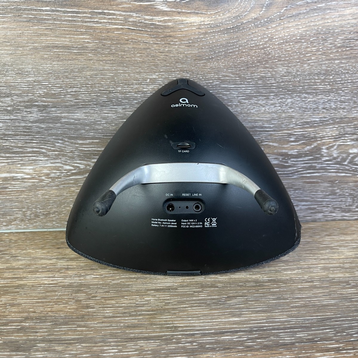 Asimom Jewel Gray Black Wireless Sound Bass Portable Home