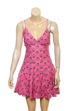 Rhode Resort Maria Mini Dress XS 2 Women Casual Boho Slip Flare Short NEW 40085