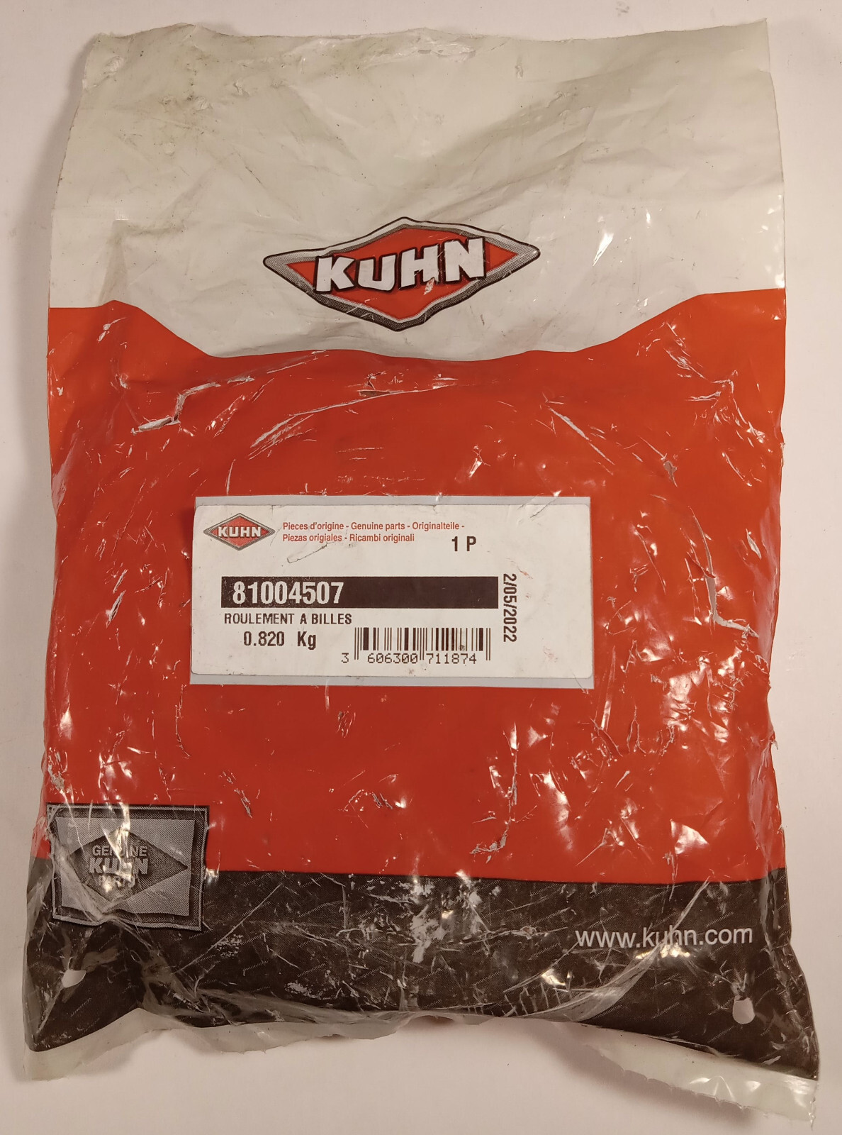 1 NEW KUHN 81004507 BALL BEARING NIP ***MAKE OFFER*** | eBay