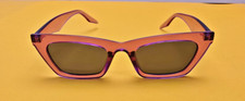 Cat Eye Sunglasses transparent tone