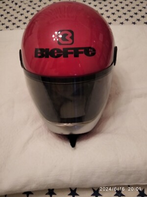 GEBRAUCHTER MOTORRADHELM BIEFFE - GUTER ZUSTAND