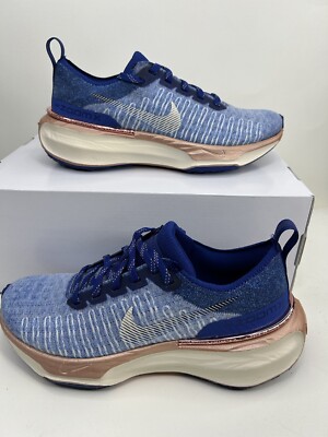 NEW NIKE INVINCIBLE RUN WOMENS SIZE 6 BLUE BY YOU/ID RARE FAST SHIPPING