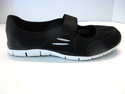 SKECHERS Flex Asana Women’s Mary Jane Slip On Shoes Black Size US 9 - Picture 2 of 5
