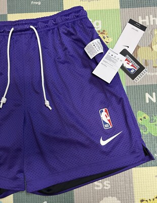 men's nike nba reversible shorts lakers standard issue