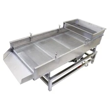 5mm Single Layer Stainless Steel Linear Screen Vibrating Screen 15.7" x 37.4"
