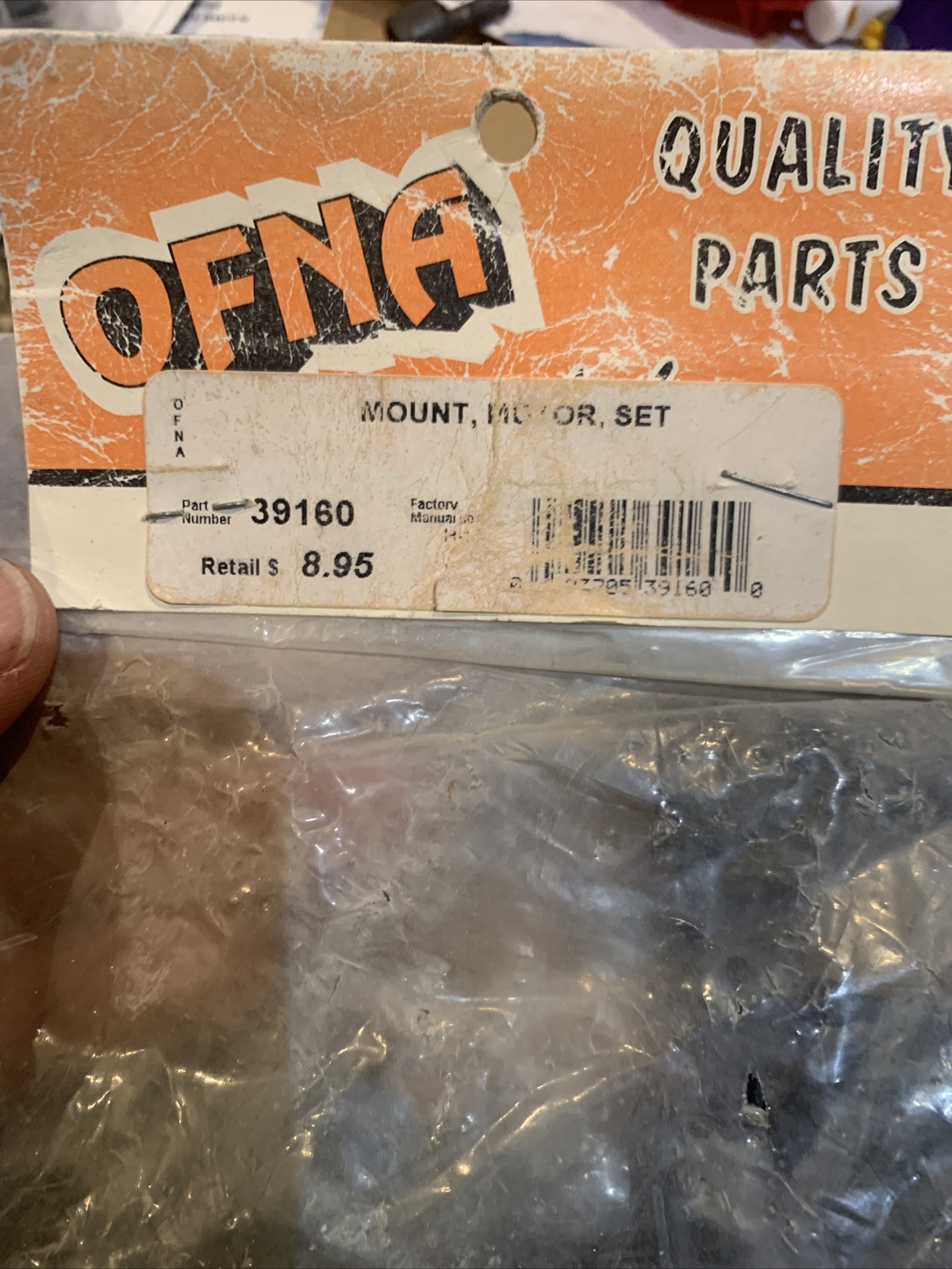 Vintage Ofna Racing 39160 Mount, Motor Set