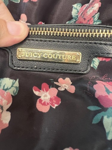 Juicy Couture Mini Floral Roses Backpack Purse Hard To Find - Picture 2 of 9