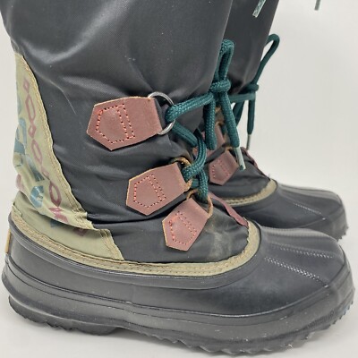 Vintage 90s Sorel Womens Freestyle Tall Snow Boots Felt  display picture 1