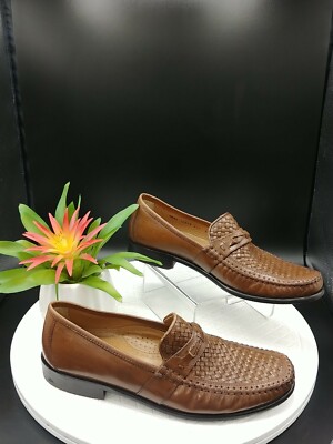 Florsheim Jareth Brn Blk Woven Size 10.5 $_32.JPG?set_id=880000500F main image 4