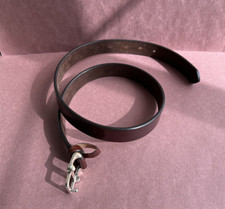 Banana Republic Women s Brown Genuine Italian Leather Belt Size S Made In Italy