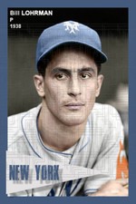 Bill Lohrman - 1938 New York Giants - choose a style - colorized print