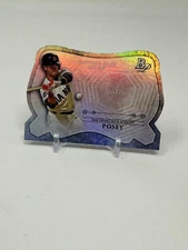 2014 Bowman Platinum Baseball Buster Posey Cutting Edge Stars Card #CES-BP