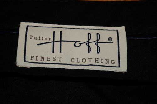 Pantalón como nuevo TAILOR HOFF cintura plisada talla 54 negro Peter hombre - Imagen 4 de 5