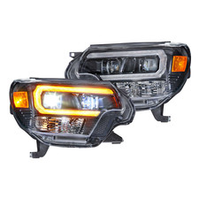 Morimoto Xb Hybrid Led Headlights For 2012-2015 Toyota Tacoma - Amber Drl